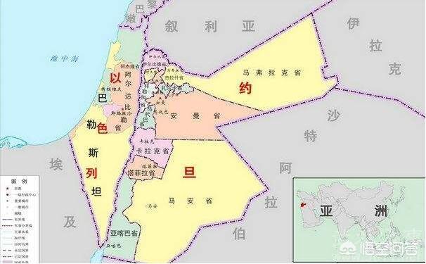 新闻报道中常提到的“约旦河西岸地区”，究竟有着怎样的历史渊源？