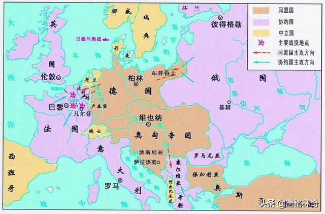 奥地利参加过二战吗（德国在一战和二战中的角色）