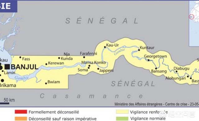 塞内加尔冈比亚共和国（塞内加尔为什么不灭了冈比亚）