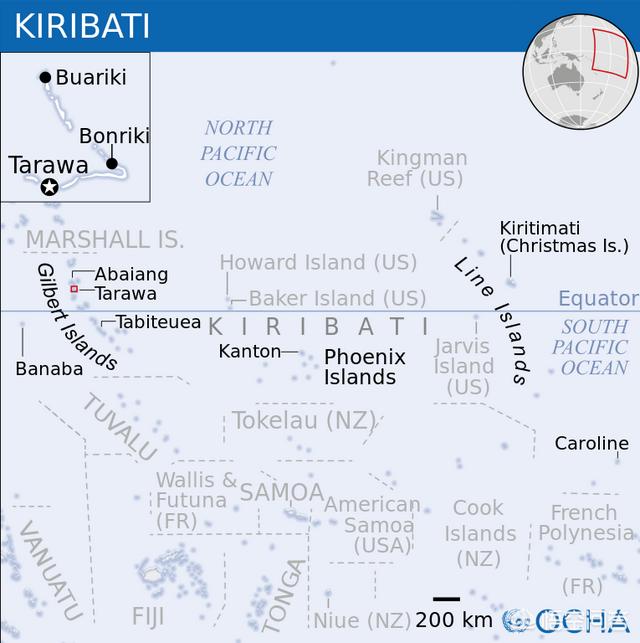 基里巴斯在哪里是哪个国家（基里巴斯共和国在哪里）