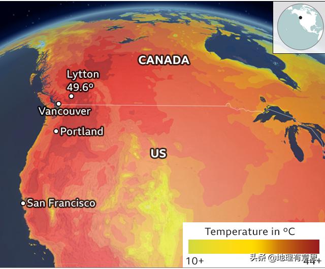 加拿大气温飙升至℃破纪录，致上百人死亡，为什么会有这样的高温？人类该怎么办？