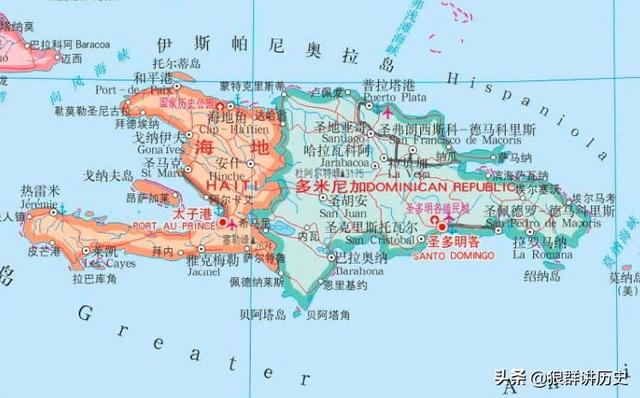 海地多米尼加叫什麼島(海地和多米尼加人口)